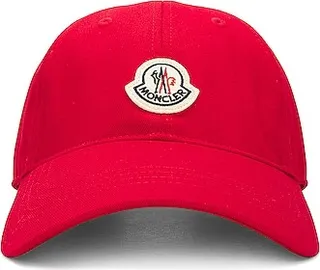 Moncler Baseball Cap in Red