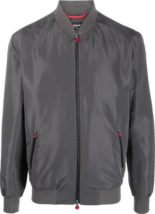 Zip-Fastening Bomber Jacket