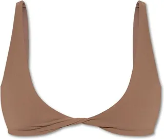 Diesel Bfb-Taratwist Logo Patch Bikini Top