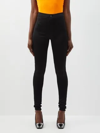 Slim-leg Jersey Trousers