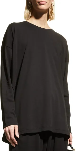 Side Panel T-Shirt (Mid Plus Length)