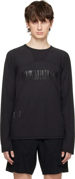 Reigning Champ Black Jide Osifeso Edition Long Sleeve T-Shirt