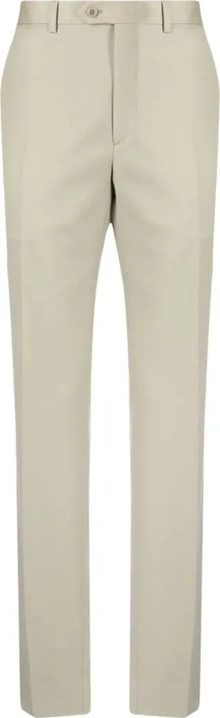 Straight-Leg Cut Trousers
