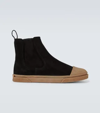 Suede Chelsea boots