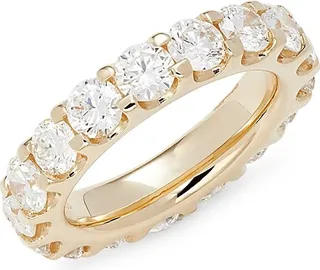 14K Yellow Gold & 4.75 TCW Lab Grown Diamond Eternity Ring