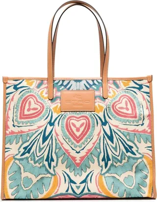 Globtter mandala-print tote bag
