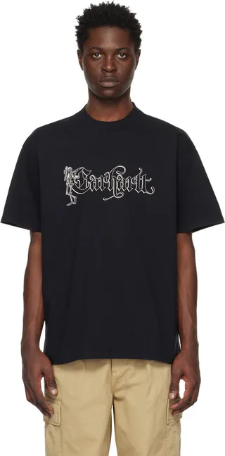 Carhartt Work In Progress Black Scribe T-Shirt