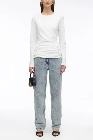 Overdyed Denim Boyfriend Jean