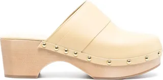 Bibi leather clogs