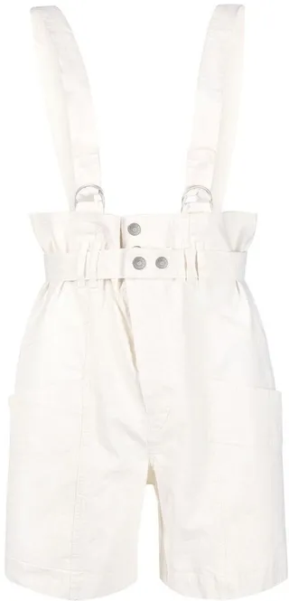 Effie dungaree shorts