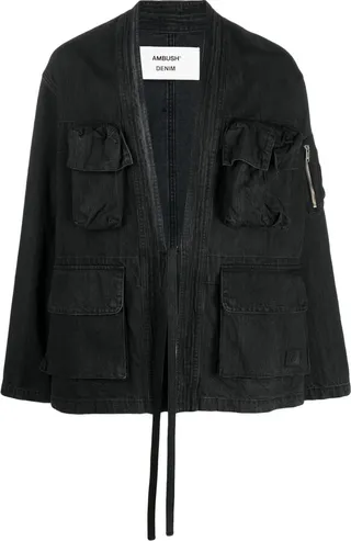 Belted Denim Jacket