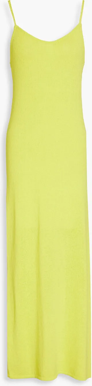 Celeste cotton-blend midi dress