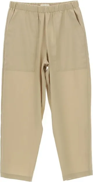 Barena High Waist Straight Leg Trousers