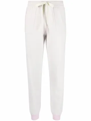 Drawstring Cashmere Track Pants