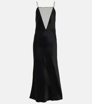 Satin slip dress