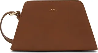 A.P.C. Brown Small Tetra Bag