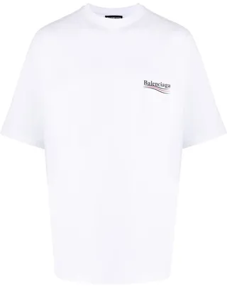 printed logo oversized T-shirt