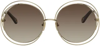 Chloé Gold Carlina Sunglasses
