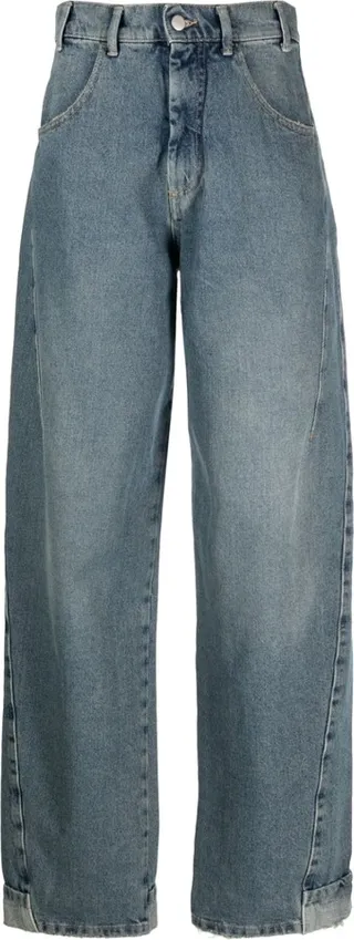 High-Rise Wide-Leg Jeans