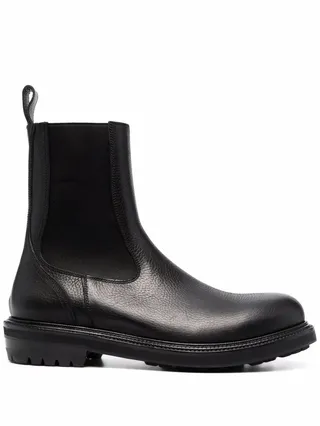 leather Chelsea boots