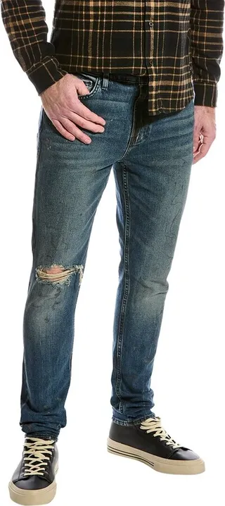Hudson Jeans Zack Indigo Oil Skinny Jean