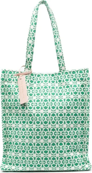 Never Without monogram tote bag