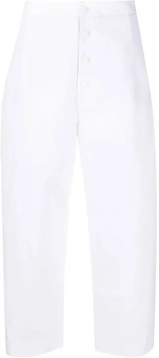 Button-Up Cotton Culottes