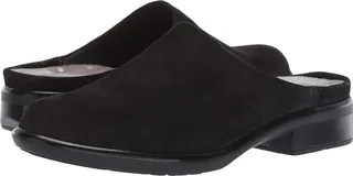 Naot Lodos (Black Velvet Nubuck) Women's Clog Shoes