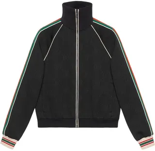 GG-jacquard jersey track jacket
