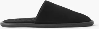 Monaco suede slippers
