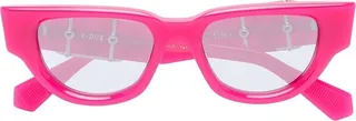 VLogo Signature cat-eye glasses