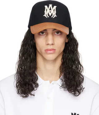 AMIRI Navy 'MA' Cap