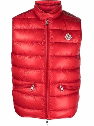 Quilted Logo Gilet