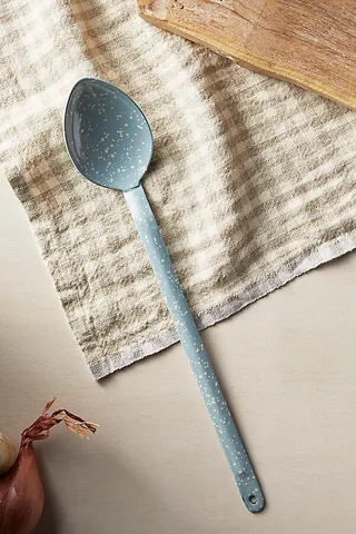 Speckled Enamel Serving Spoon Assorted