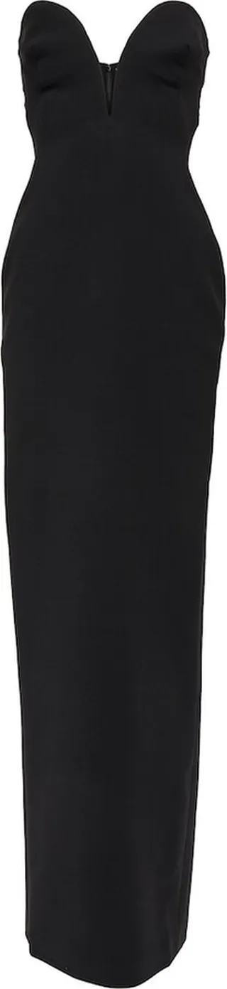 Crepe gown