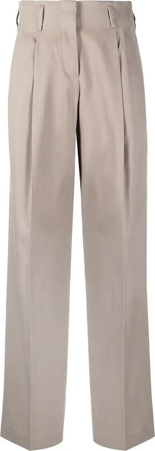 Tailored High-Waisted Trousers