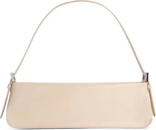 Dulce long leather shoulder bag