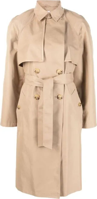 Double-Breasted Trench Coat