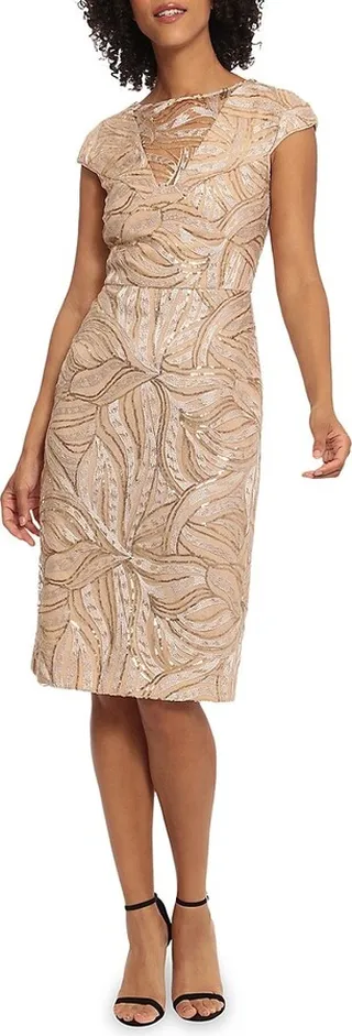 Sequin Sheath Dress