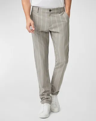 Men's Stafford Tapered Pinstripe Trousers