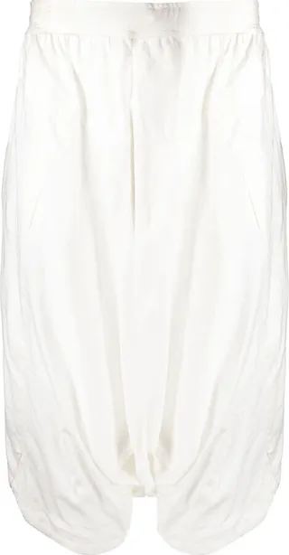 Cropped Cotton-Jersey Trousers