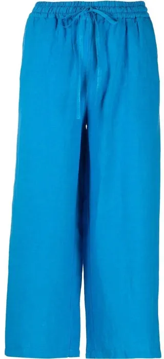 Cropped Linen Trousers