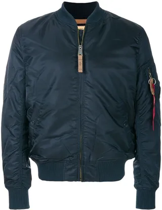 Zip-Up Bomber Jacket
