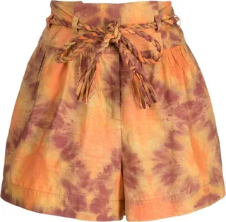 Marin tie-dye print shorts