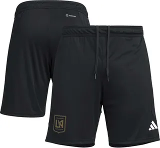 Men's adidas Black Lafc 2023 On-Field Aeroready Training Shorts