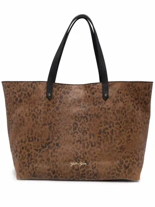 Pasadena leopard-print tote bag