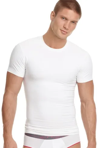 2(x)ist Men's Shapewear Crew Neck T Shirt