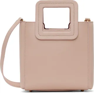 Staud Pink Mini Shirley Bag
