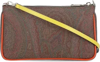 Paisley Jacquard Shoulder Bag