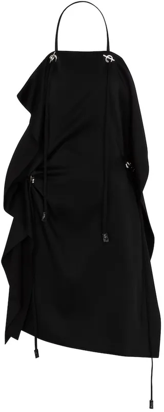 Crepe minidress